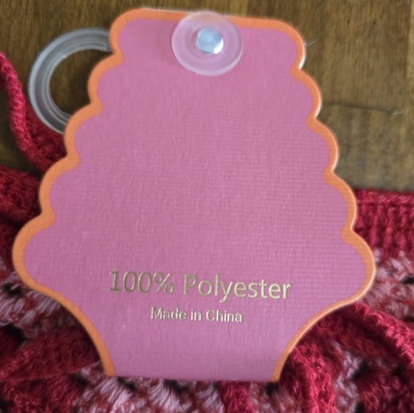 Cherry Crochet Bandana - Picture 4 of 4